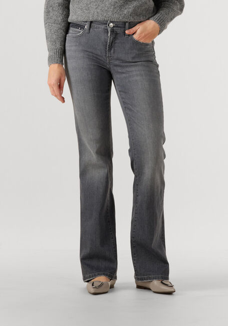 Donkergrijze CAMBIO Flared jeans PARIS FLARED SHADOW EFFECT - large