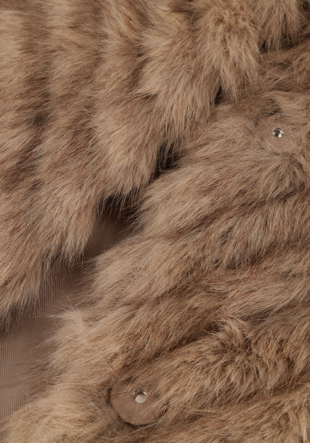 Beige STAND STUDIO Faux fur jas WYNTHER COAT - large