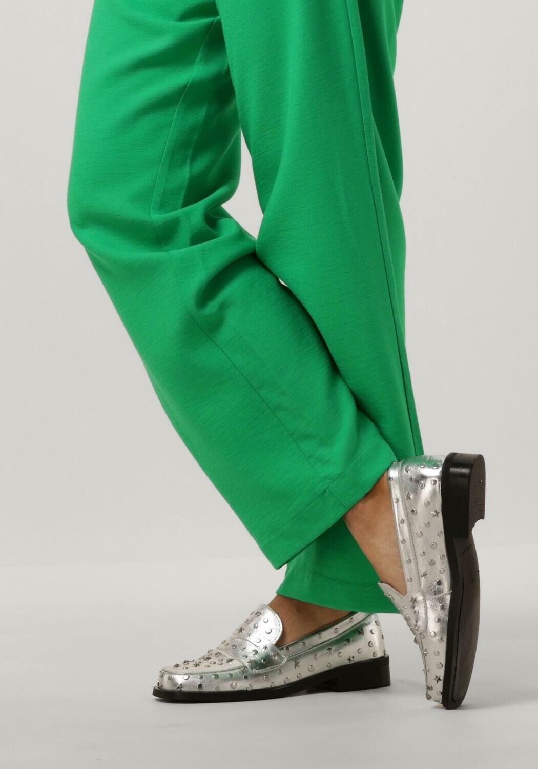 Zilveren FABIENNE CHAPOT Loafers PIM STUDS - large