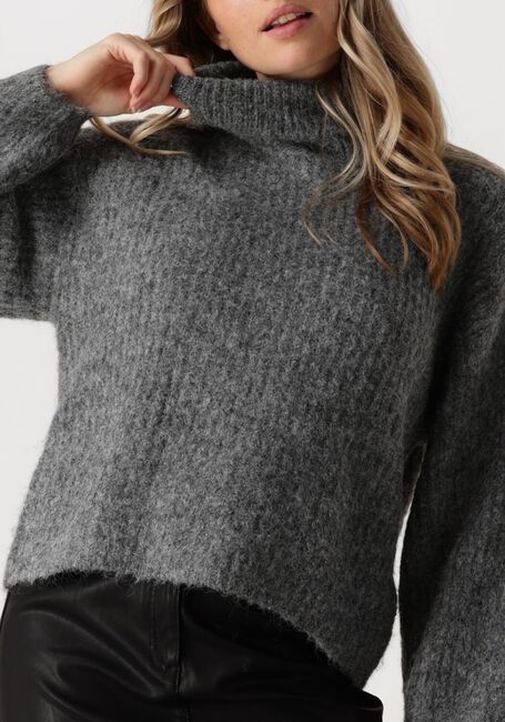 Grijze CO'COUTURE Trui CORALIE ROLL KNIT - large