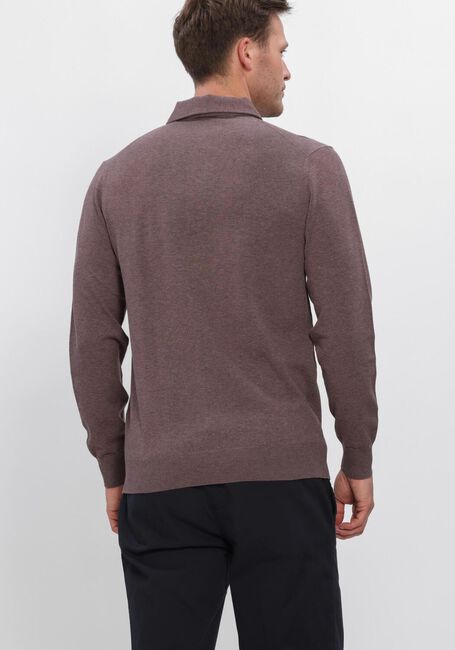 Bordeaux PROFUOMO Polo POLO ONE PIECE LS LUXURY BASIC - large