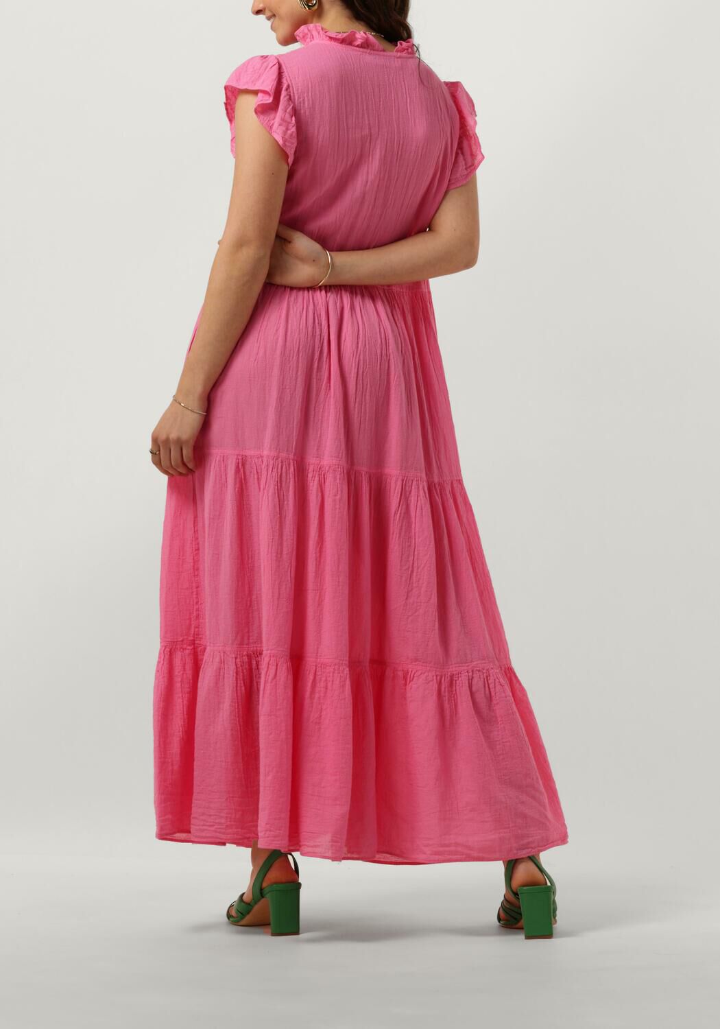 Devotion jurk roze new arrivals