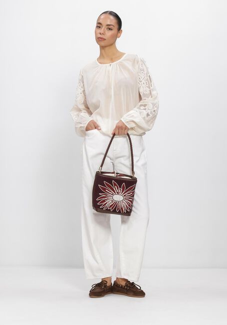 Creme DANTE6 Trui ULALA EMBROIDERED BLOUSE - large
