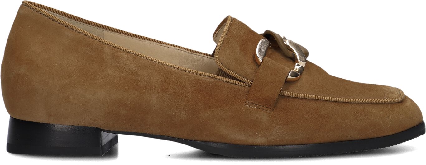Hassia Loafers
Dames Napoli, Maat: 39,5, Materiaal: Suède, Kleur: Cognac