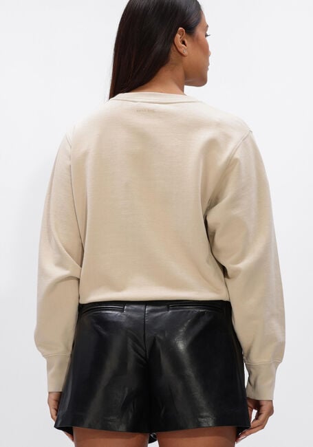 Beige ANINE BING Truien/vesten HARRY SHRUNKEN SWEATSHIRT PARIS BEIGE - large