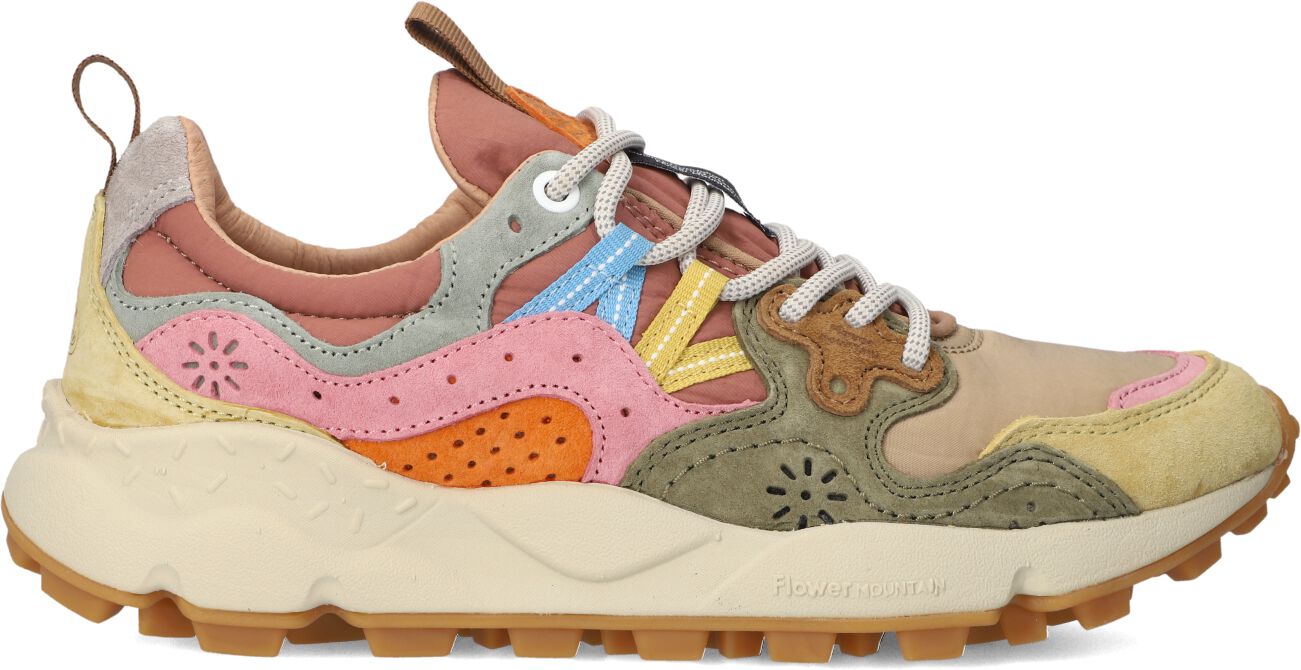 Flower Mountain Lage Sneakers Dames Yamano 3 Woman, Maat: 36, Materiaal: Suède