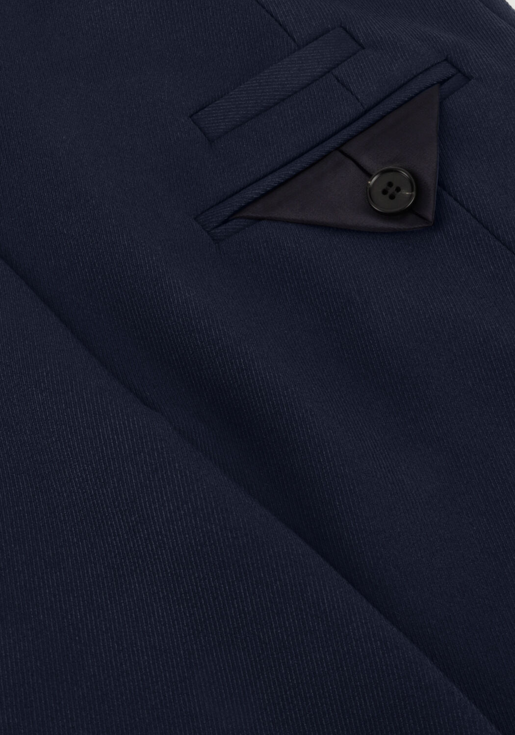 Donkerblauwe HAUTE L'AMITI&Eacute; Gilet PREMIERE BOX WAISTCOAT - large