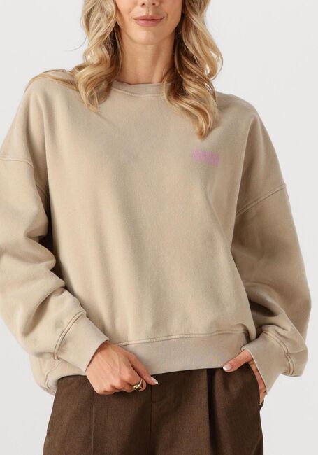 Beige AMERICAN VINTAGE Trui PLIZZY - large