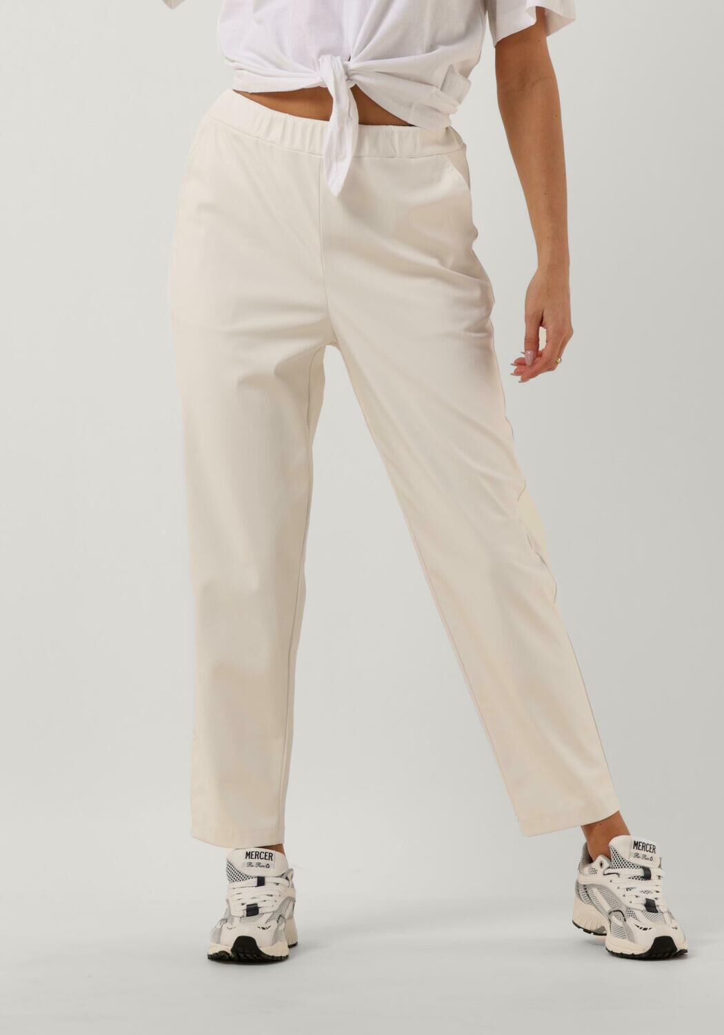 Knit-ted Pantalon Dames Sally, Maat: L, Kleur: Ecru afbeelding