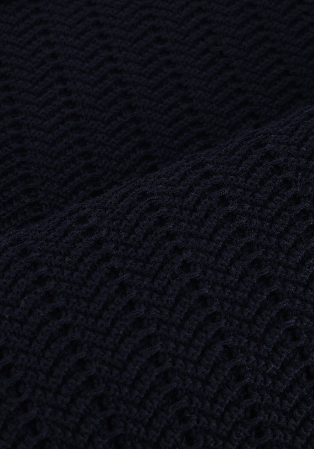 Donkerblauwe GRAN SASSO Polo POLO S/SLV SKIPPER - large