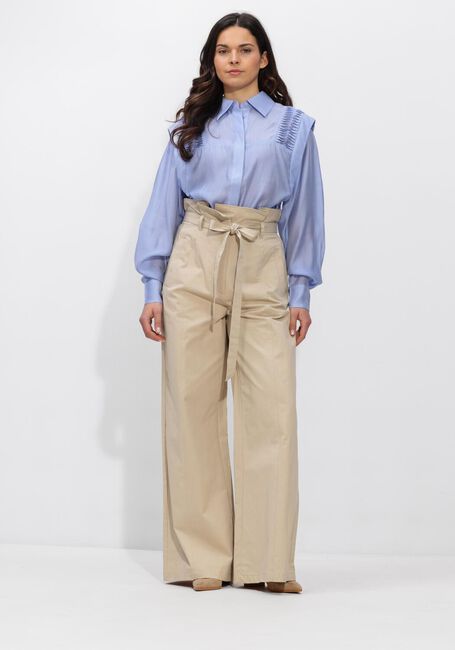 Zand COPENHAGEN MUSE Wijde broek CMGINA-PANTS - large