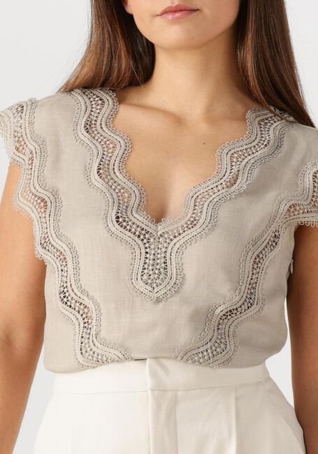Beige COPENHAGEN MUSE Top NATULI TOP - large