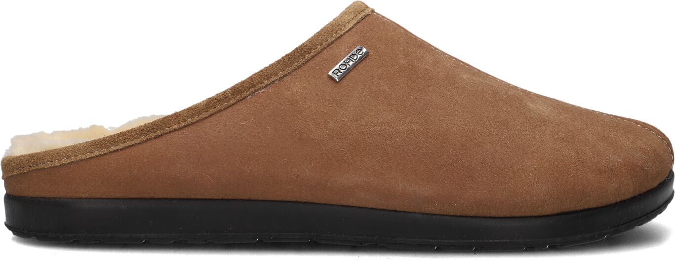 Rohde Erich Pantoffels
Heren 6736, Maat: 42, Materiaal: Suède, Kleur: Cognac