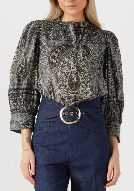 Zwarte ANTIK BATIK Blouses TAYA BLOUSE - large