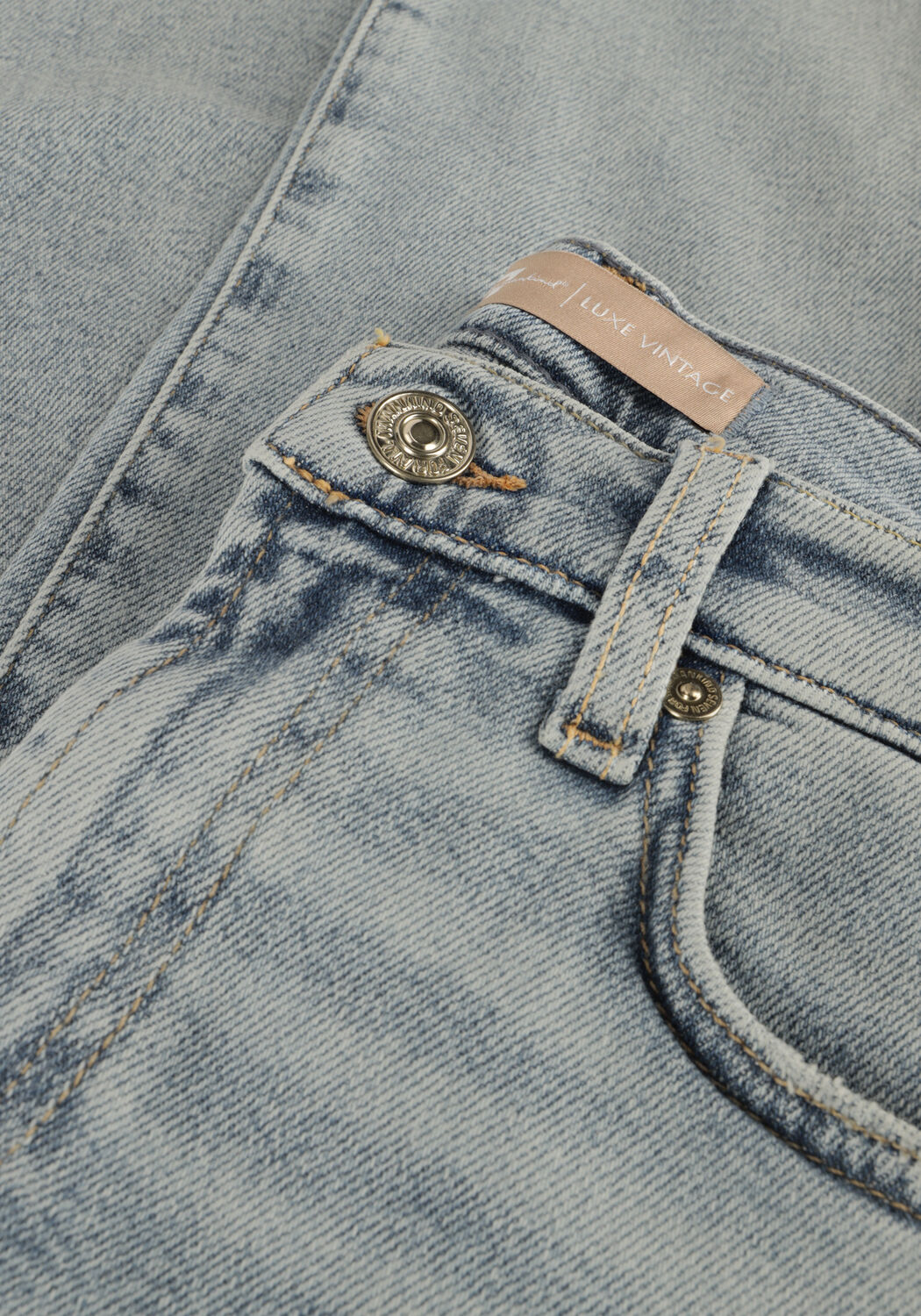 Lichtblauwe 7 FOR ALL MANKIND Skinny jeans ROXANNE LUXE VINTAGE SUNDAY - large