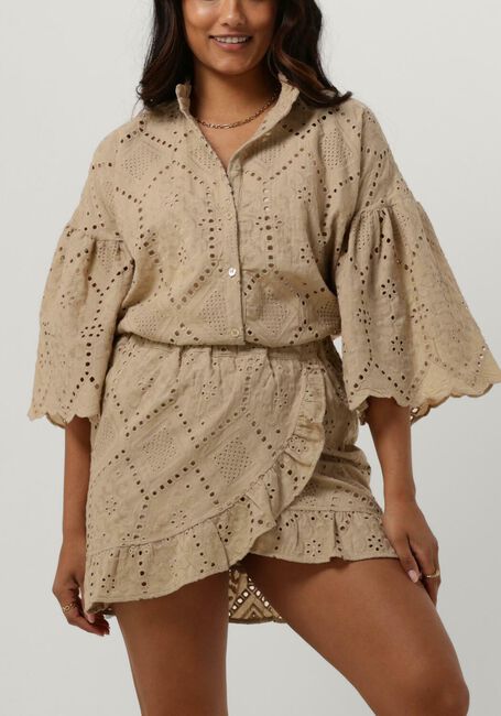 Beige AMAYA AMSTERDAM Blouses JAGGER BLOUSE - large