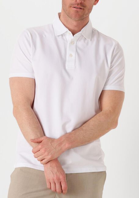 Witte GENTILUOMO Polo POLO 3 BUTTON J2017-202 - large