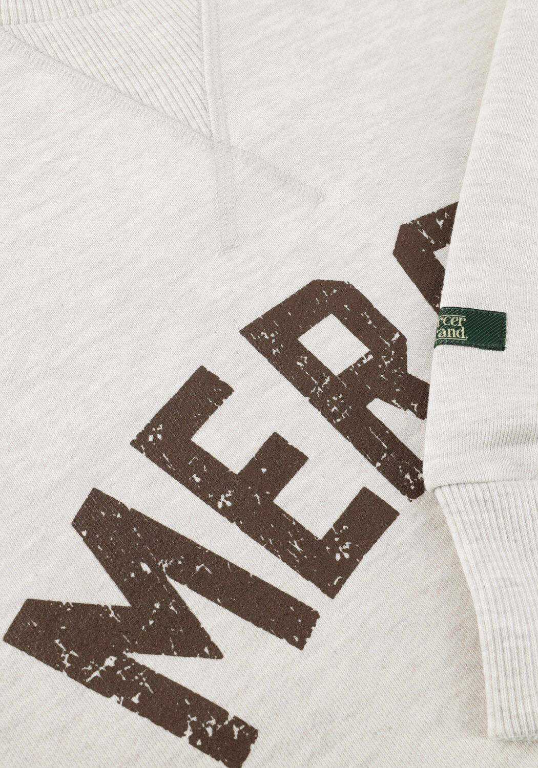 Ecru MERCER AMSTERDAM Sweater MERCER LOGO SWEAT - large