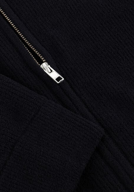 Zwarte NN.07 Trui DANNY FULL ZIP 6429 - large