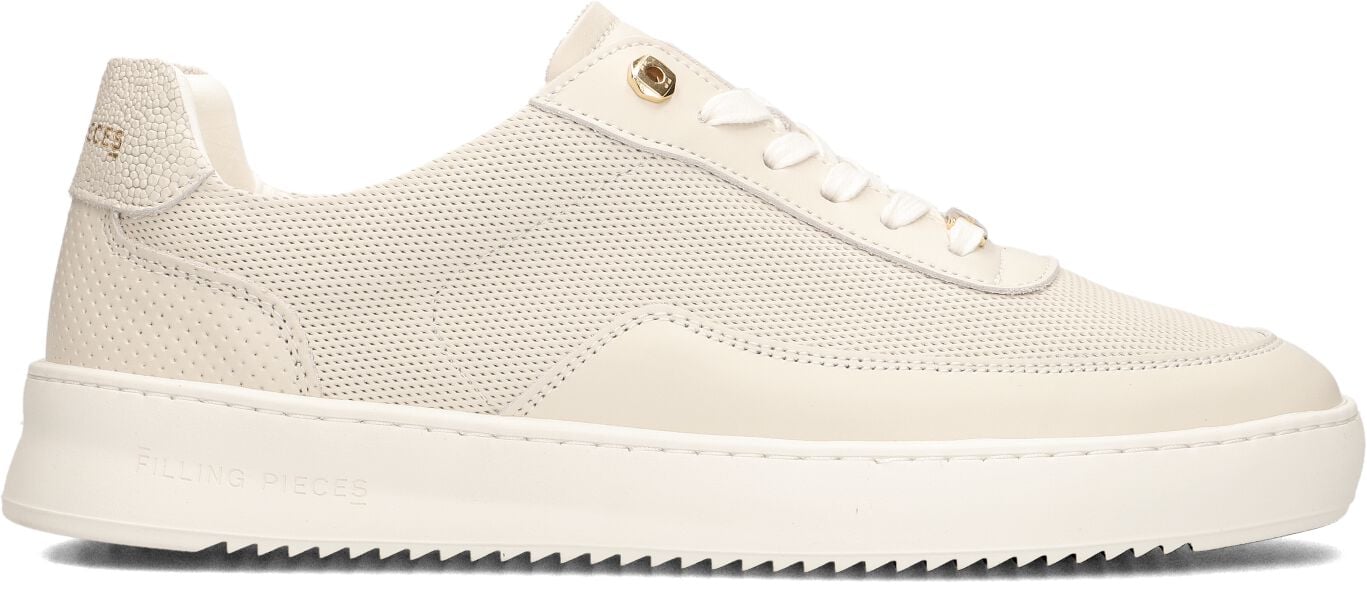 Filling Pieces Lage Sneakers Heren Mondo Aten, Maat: 45, Materiaal: Leer, Kleur: Wit