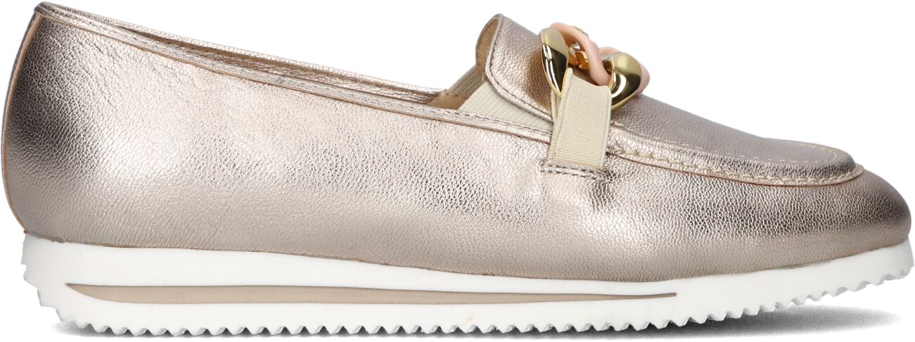 Mace Instappers
Dames M3105, Maat: 36, Materiaal: Leer, Kleur: Goud