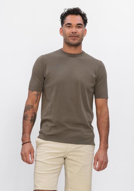 Olijf FILIPPO DE LAURENTIIS T-shirt TSHIRT MC - large