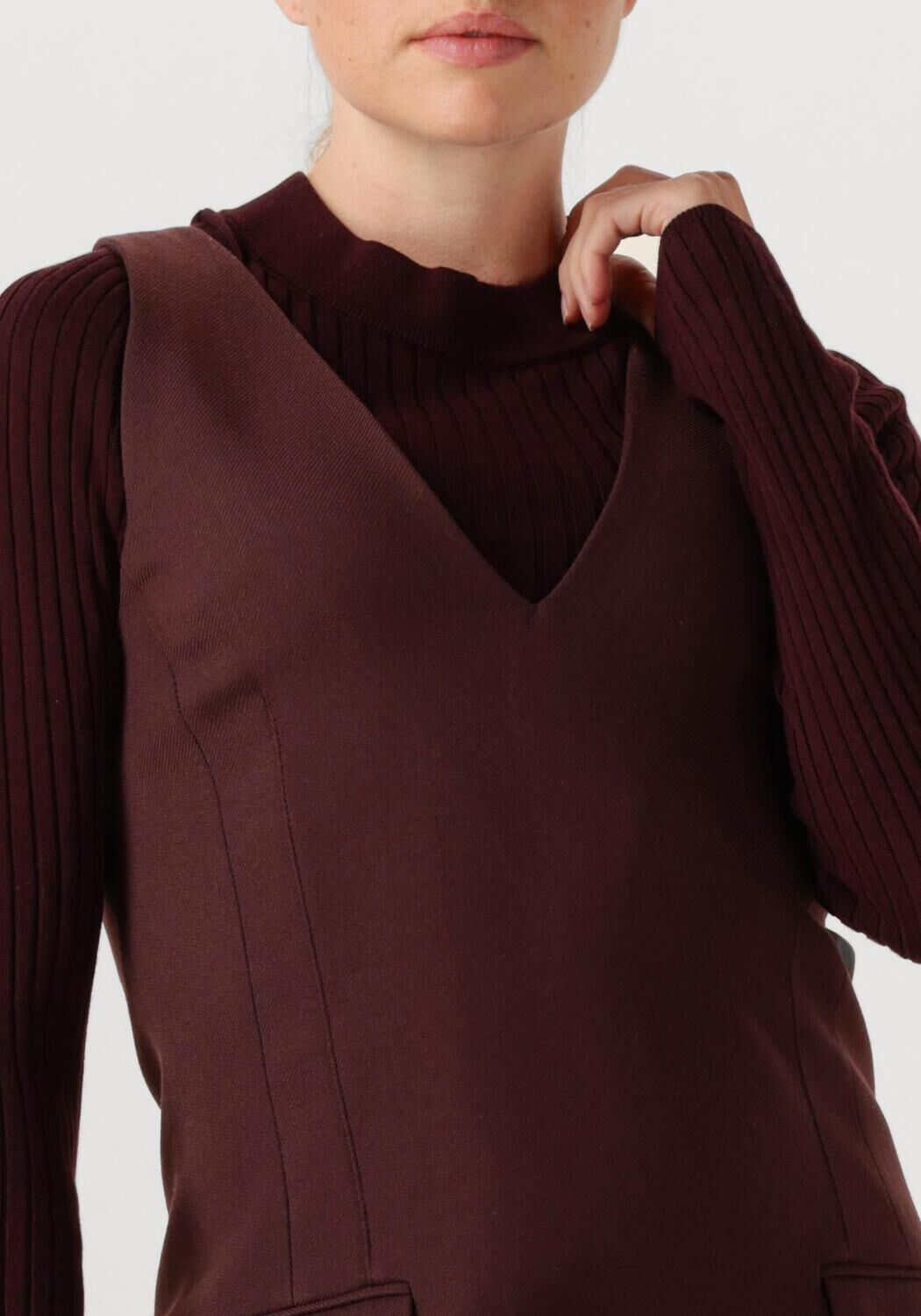 Bordeaux HERSKIND Jurken GEMMA DRESS 5628216 - large