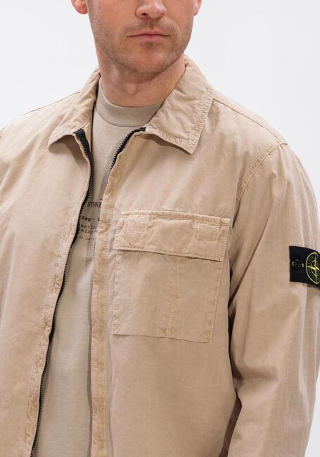 Beige STONE ISLAND Overshirts SHIRTS S00WN - large