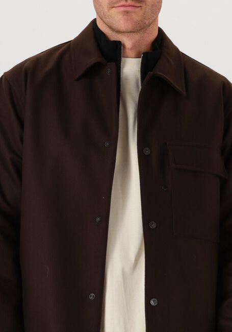 Bruine STONE ISLAND Overshirt SHIRTS - large