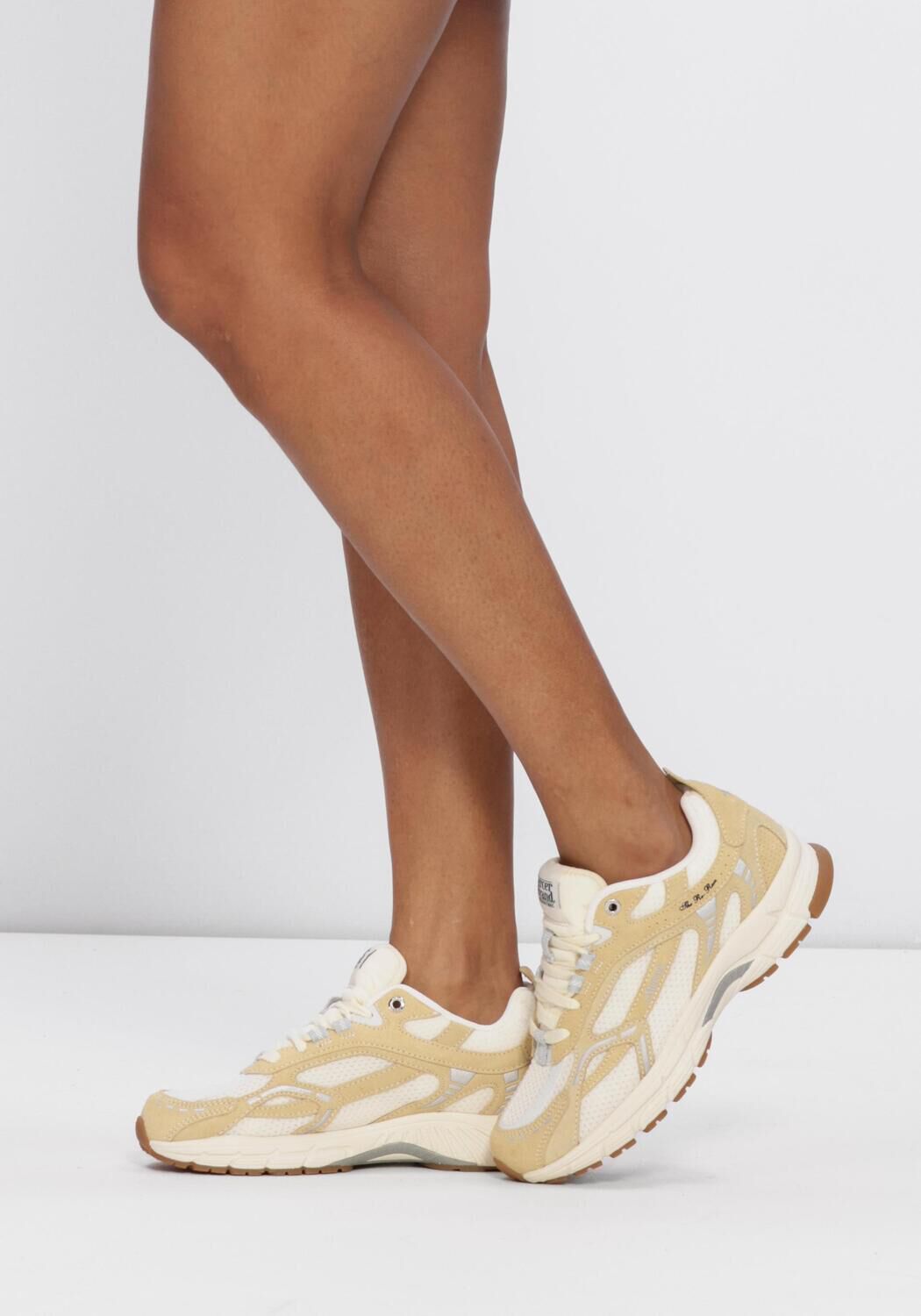 Witte MERCER AMSTERDAM Lage sneakers THE RE-RUN METALLIC - large