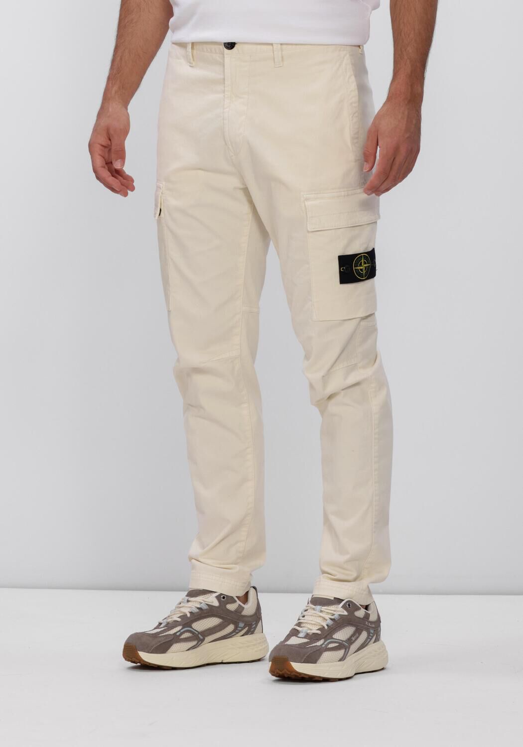 Ecru STONE ISLAND Chino TROUSERS S0004 - large