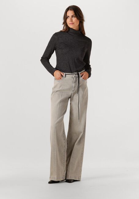 Donkerblauwe MARC CAIN COLLECTION Wijde broek ZC 82.09 D04 - large