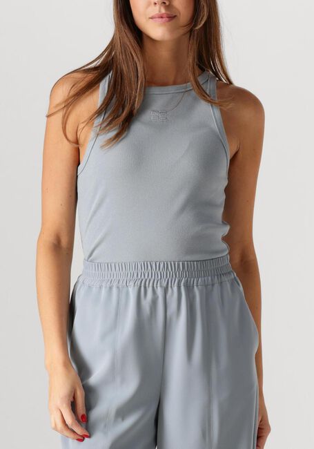 Grijze GESTUZ Top GZDREW LOGO TANK 2.0 - large