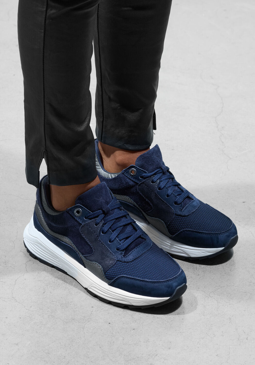 Blauwe XSENSIBLE Lage sneakers COMBI G SNEAKER - medium