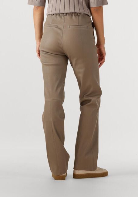 Taupe STUDIO AR Wijde broek MALEAH - large