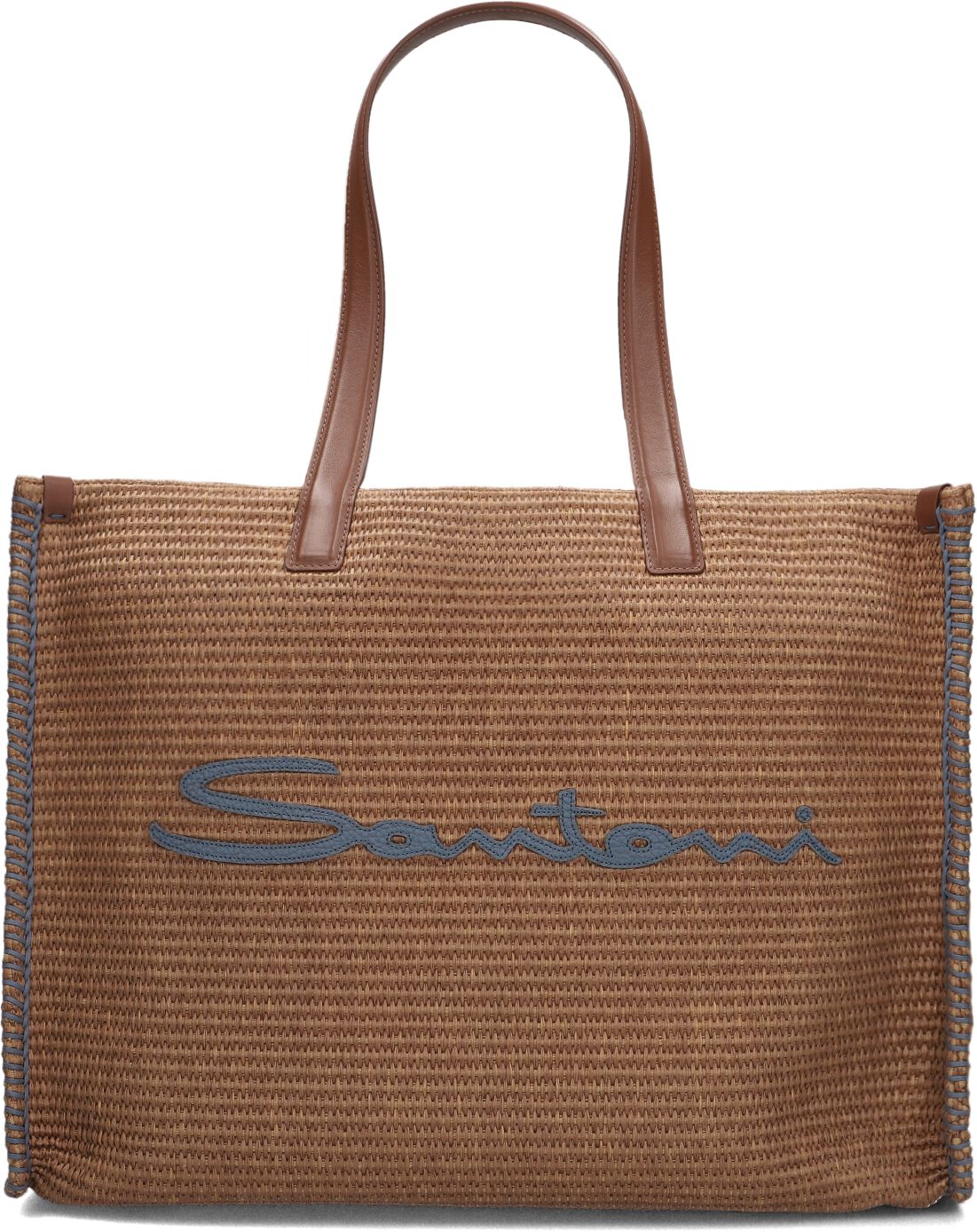 Santoni Schoudertas
Dames 2447, Materiaal: Papierstro, Kleur: Bruin afbeelding