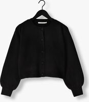 Zwarte SUMMUM Vest KNITTED CARDIGAN LEOPARD JACQUARD KNIT Zwarte SUMMUM Vest KNITTED CARDIGAN LEOPARD JACQUARD KNIT - medium