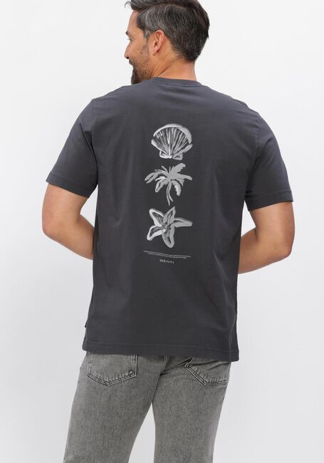 Blauwe GENTI T-shirt T-SHIRT SS 1223 - large