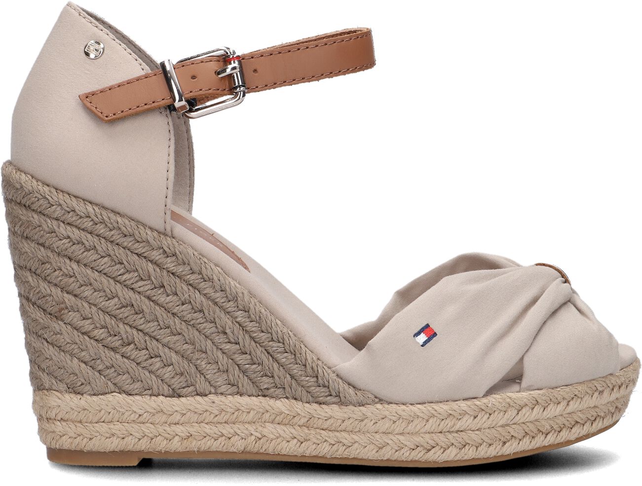 Tommy Hilfiger Espadrilles
Dames Basic Open Toe High Wedge, Maat: 40, Materiaal: Canvas, Kleur: Beige