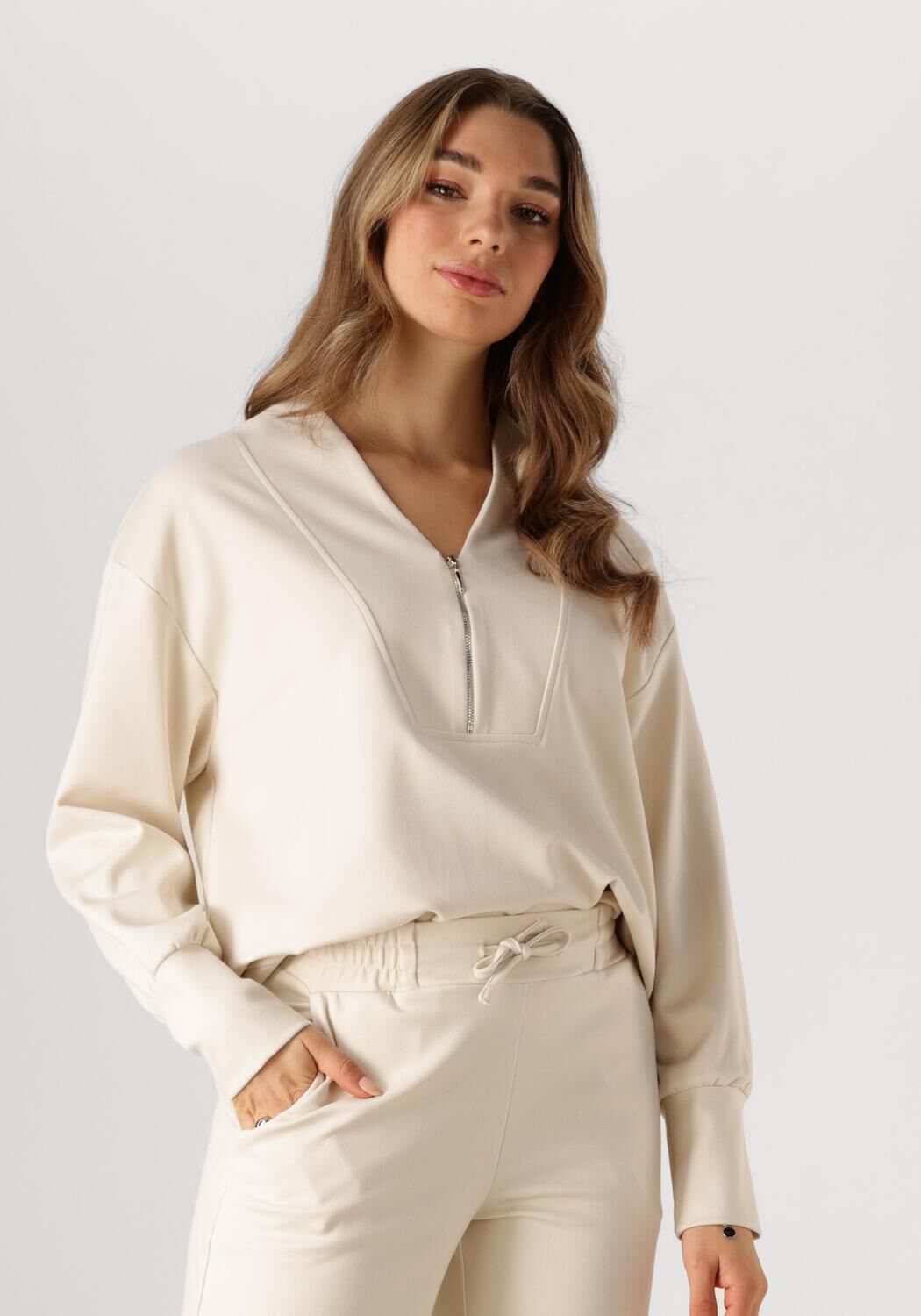 Access Trui Dames D44-2143-749, Maat: L, Kleur: Ecru