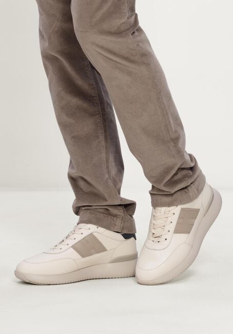 Witte HOGAN Lage sneakers H709 ALLACCIATO H BANDA - large
