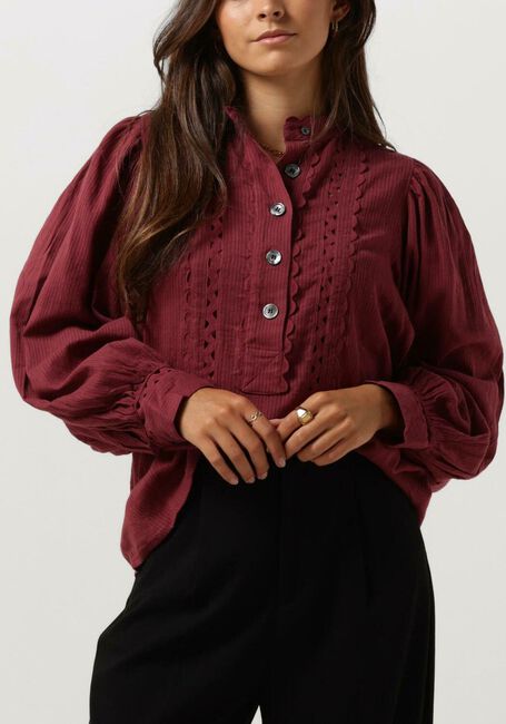 Bordeaux ANTIK BATIK Blouse AYA BLOUSE - large