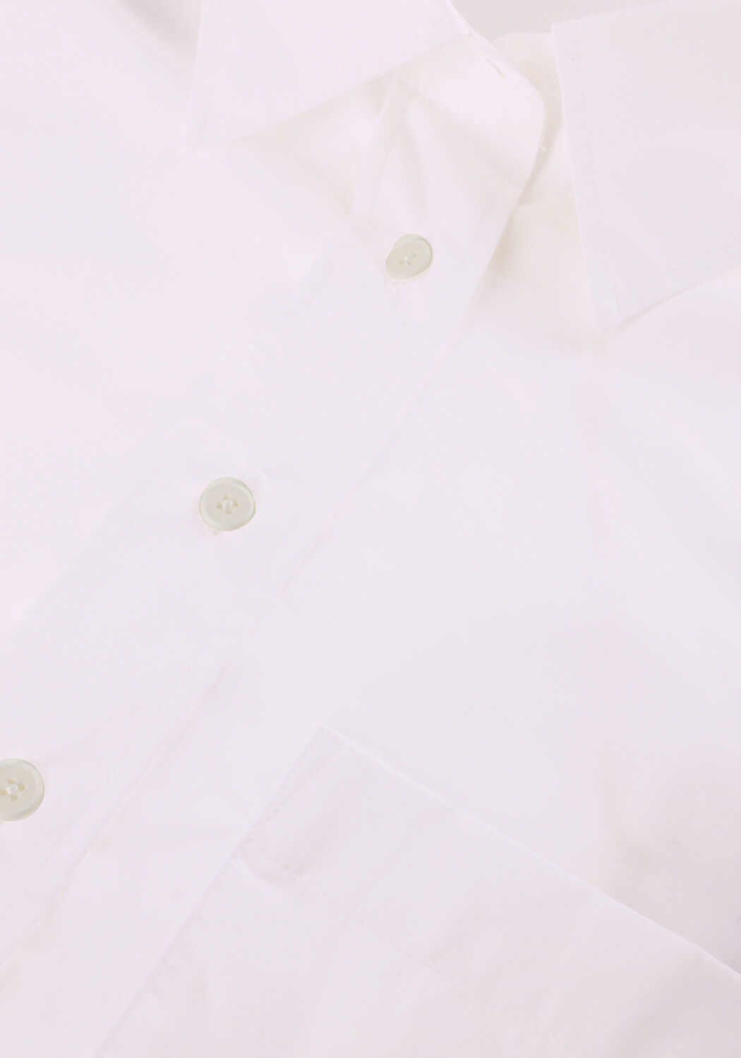 Witte CLOSED Blouses CROPPED CLASSIC SHIRT - large