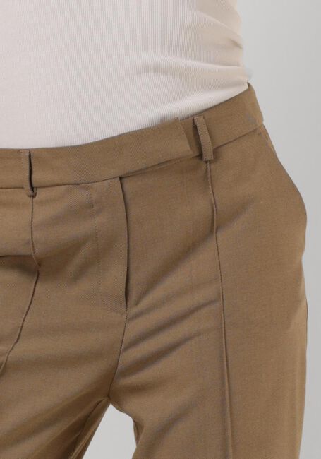 Taupe AAIKO Flared broek CHANTALLE TWILL VIS 350 - large