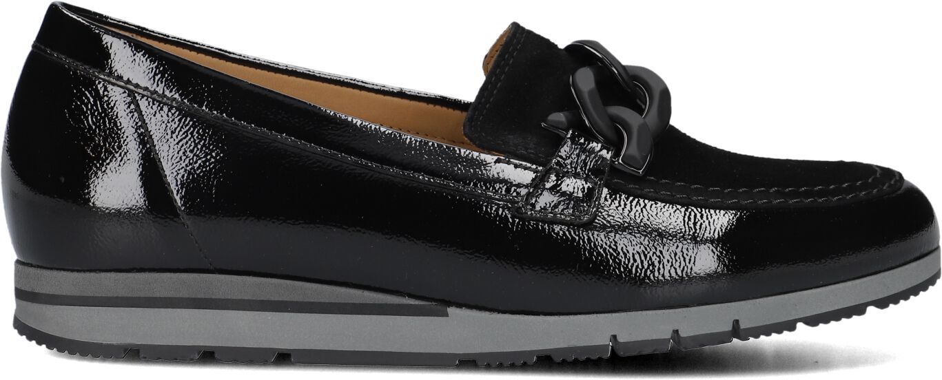 Gabor Loafers
Dames 415.1, Maat: 37,5, Materiaal: Suède, Kleur: Zwart