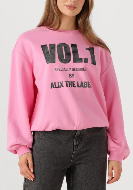 Roze ALIX THE LABEL Sweater LADIES KNITTED VOL.1 SWEATER - large