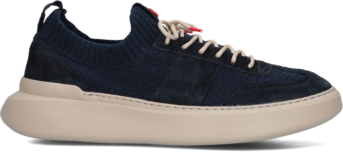 Nokwol Lage Sneakers Heren Ronda Knit, Maat: 40, Materiaal: Textiel, Kleur: Blauw