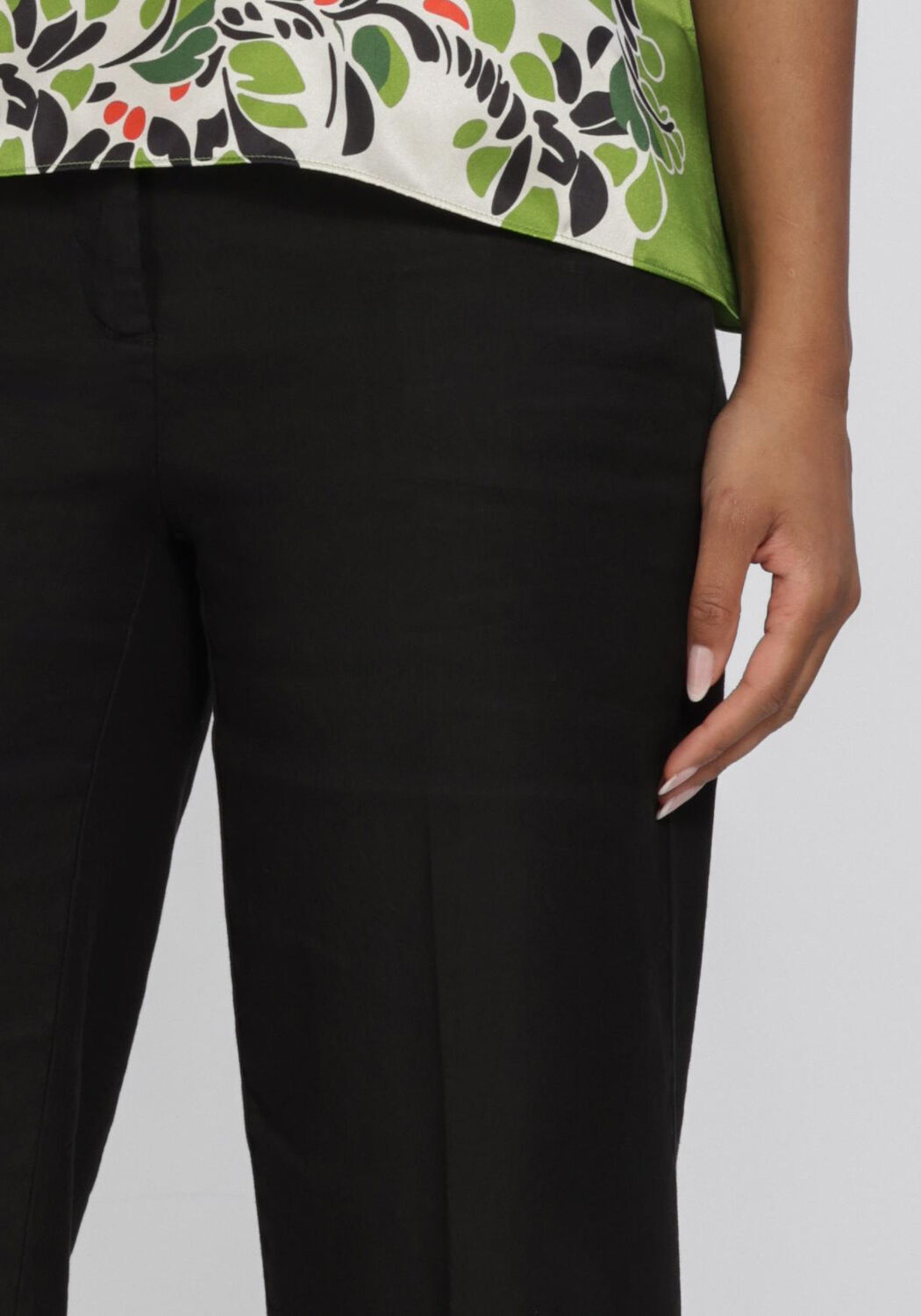 Zwarte CAMBIO Wijde broek CALIFORNIA - large