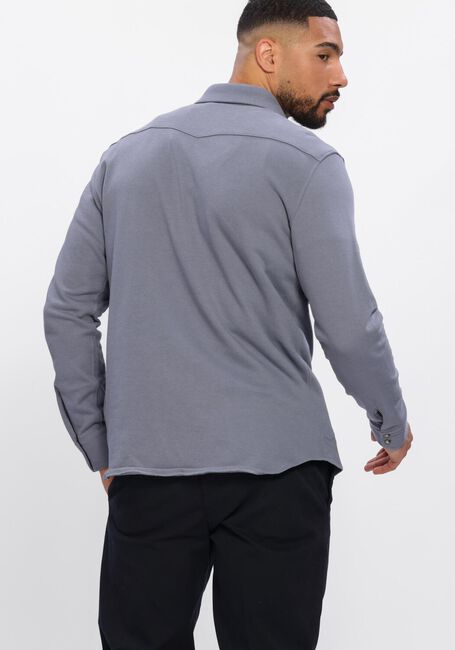 Blauwe PROFUOMO Casual overhemd OVERSHIRT WESTERN - large