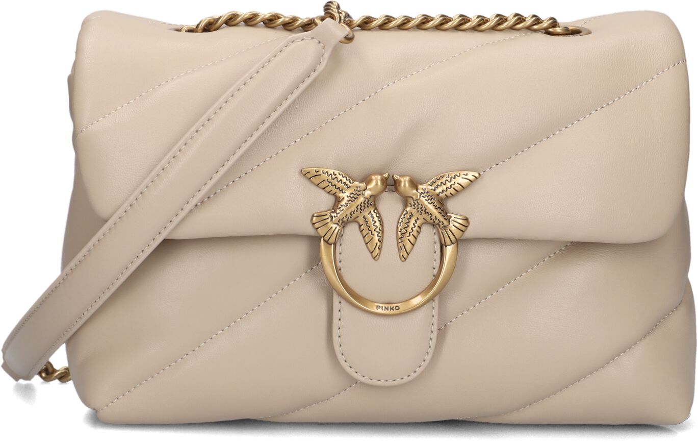 Pinko Schoudertas
Dames Love Puff Classic, Materiaal: Leer, Kleur: Beige afbeelding 1